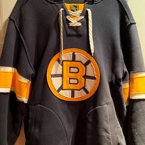 Boston Bruins CCM Hockey Jersey Hoodie Sweatshirt